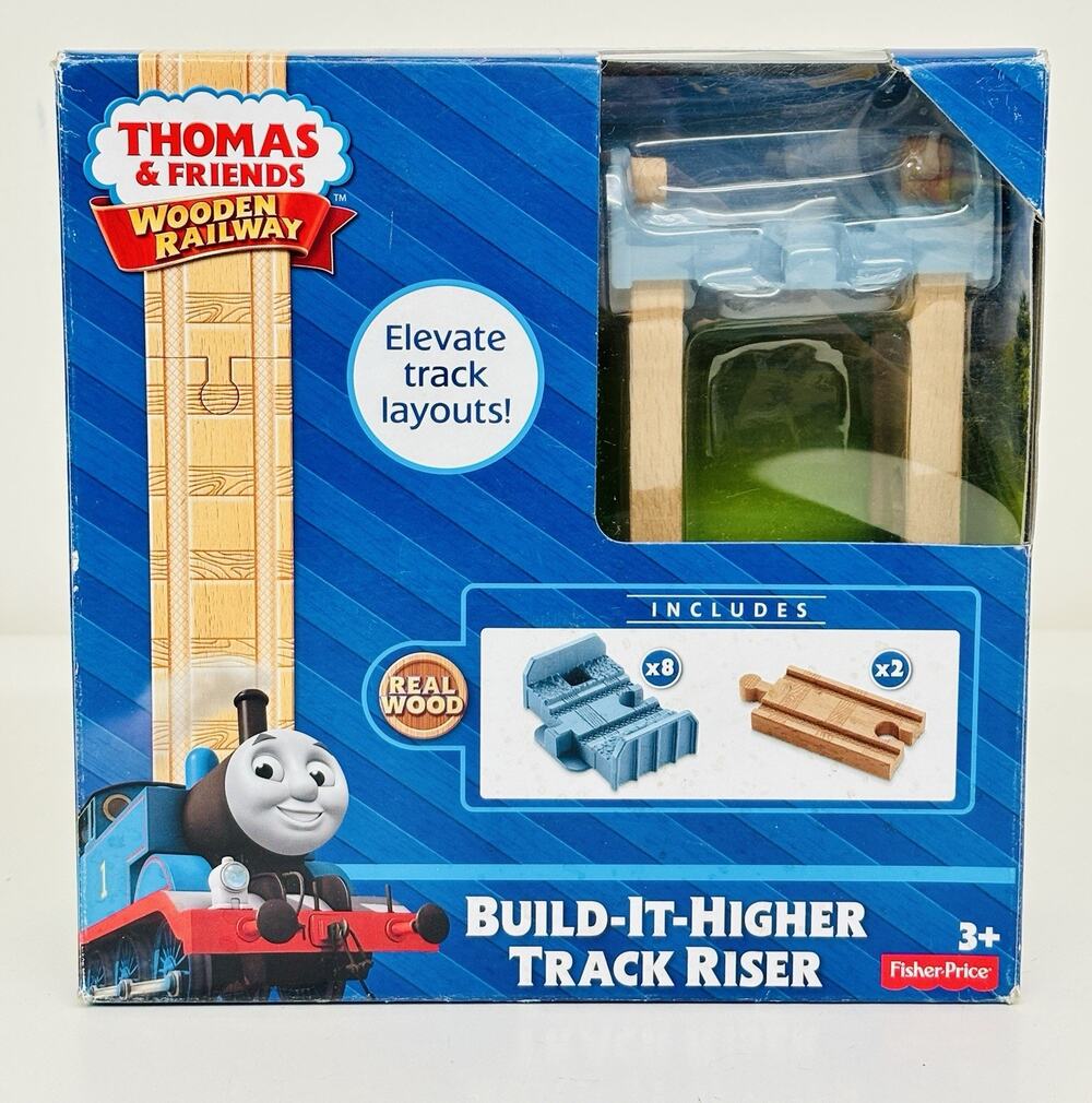 Build It Higher Track Riser Thomas & Friends Wood DFW99 Complete w/ Box